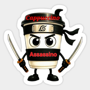 Cappuccino Assassino - Italian Brainrot Sticker
